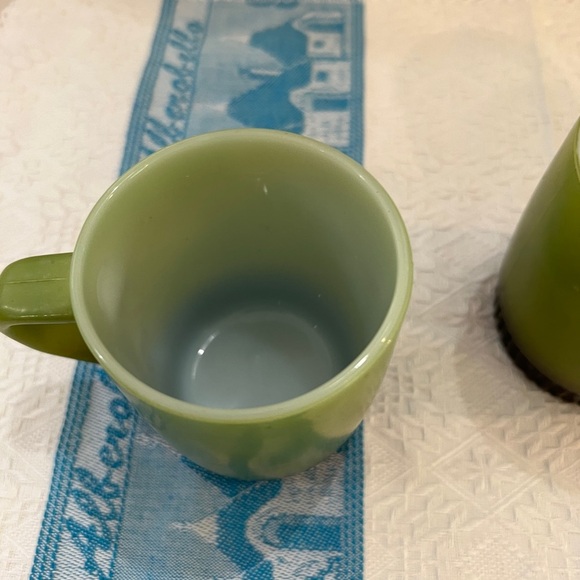 Vintage Anchor Hocking Fire King Ware coffee cups Made in USA  Set of 3 - Picture 4 of 13